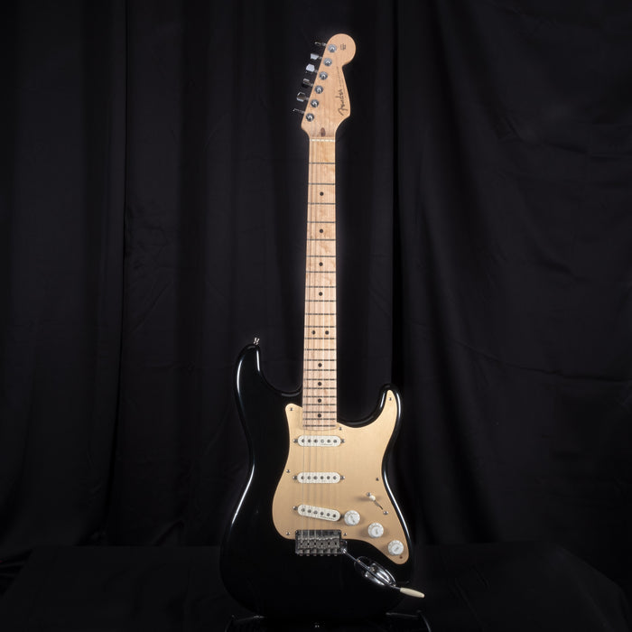 Pre Owned Fender Custom Shop '50's Stratocaster Black Electric Guitar With OHSC