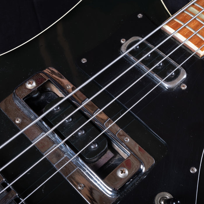 Vintage 1978 Rickenbacker 4001 JetGlo Bass Guitar With OHSC