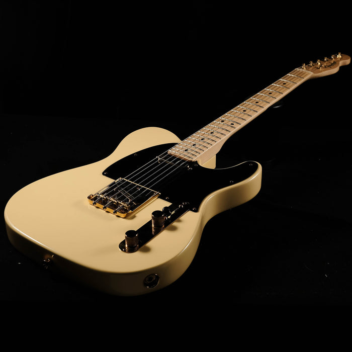 Used Fender Limited Edition American Pro Telecaster Vintage White Gold Hardware G&G Case