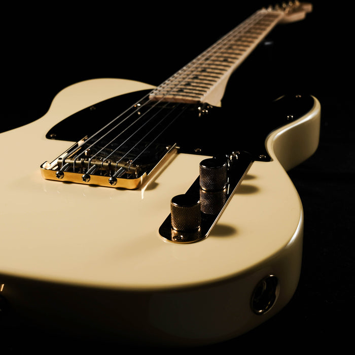 Used Fender Limited Edition American Pro Telecaster Vintage White Gold Hardware G&G Case