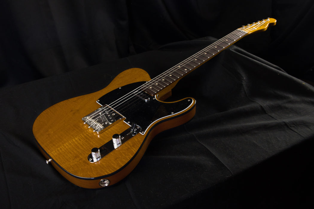 Fender Custom Shop Exclusive NOS 1960 Telecaster Custom Flame Mahogany Electric Guitar With Case