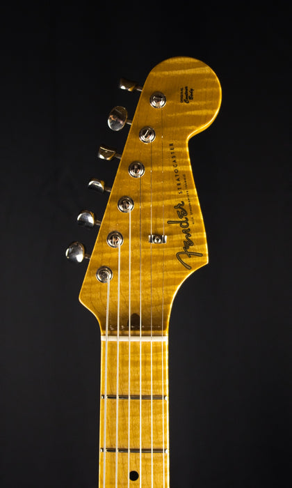 Fender Custom Shop Limited Edition American Custom Stratocaster NOS Aged Inca Silver Electric Guitar With Case