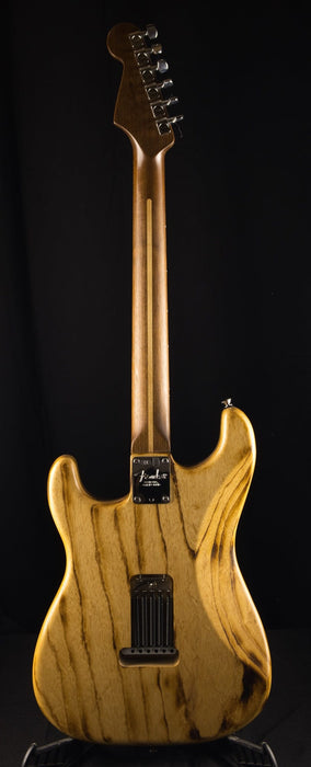 Pre-Owned Fender 2013 Limited Edition Burnt Ash Stratocaster Natural CofA & OHSC