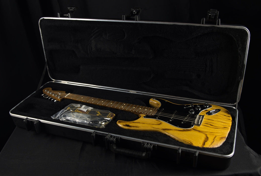 Pre-Owned Fender 2013 Limited Edition Burnt Ash Stratocaster Natural CofA & OHSC