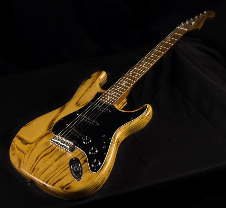 Pre-Owned Fender 2013 Limited Edition Burnt Ash Stratocaster Natural CofA & OHSC
