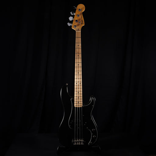 Vintage 1977 Fender Precision Bass Maple Neck Black With OHSC