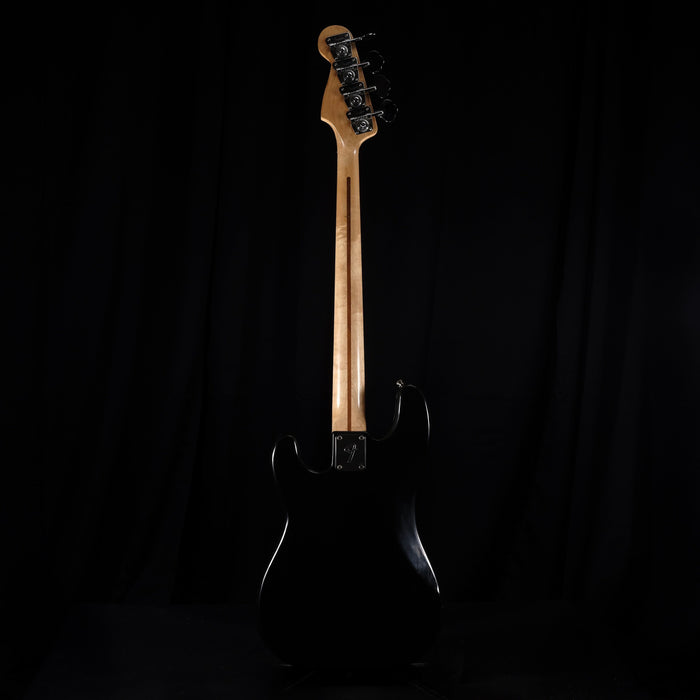 Vintage 1977 Fender Precision Bass Maple Neck Black With OHSC