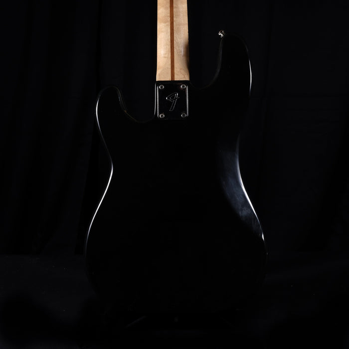 Vintage 1977 Fender Precision Bass Maple Neck Black With OHSC
