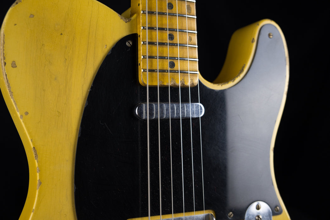 Fender Custom Shop Masterbuilt Kyle McMillin Limited Edition 70th Anniversary Broadcaster Relic Faded Nocaster Blonde