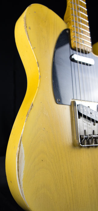 Fender Custom Shop Masterbuilt Kyle McMillin Limited Edition 70th Anniversary Broadcaster Relic Faded Nocaster Blonde