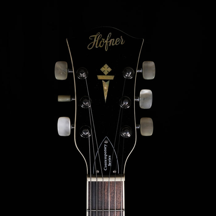 DISC - Hofner Contemporary Verythin Guitar Antique Burst with Case - HCT-VTH-ANB-O