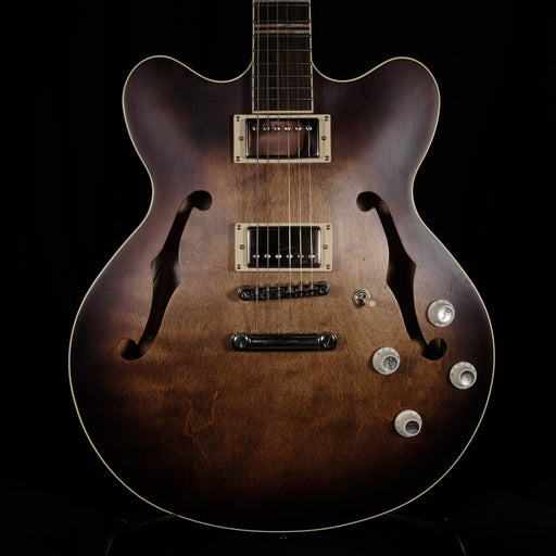 DISC - Hofner Contemporary Verythin Guitar Antique Burst with Case - HCT-VTH-ANB-O