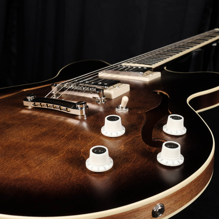 DISC - Hofner Contemporary Verythin Guitar Antique Burst with Case - HCT-VTH-ANB-O