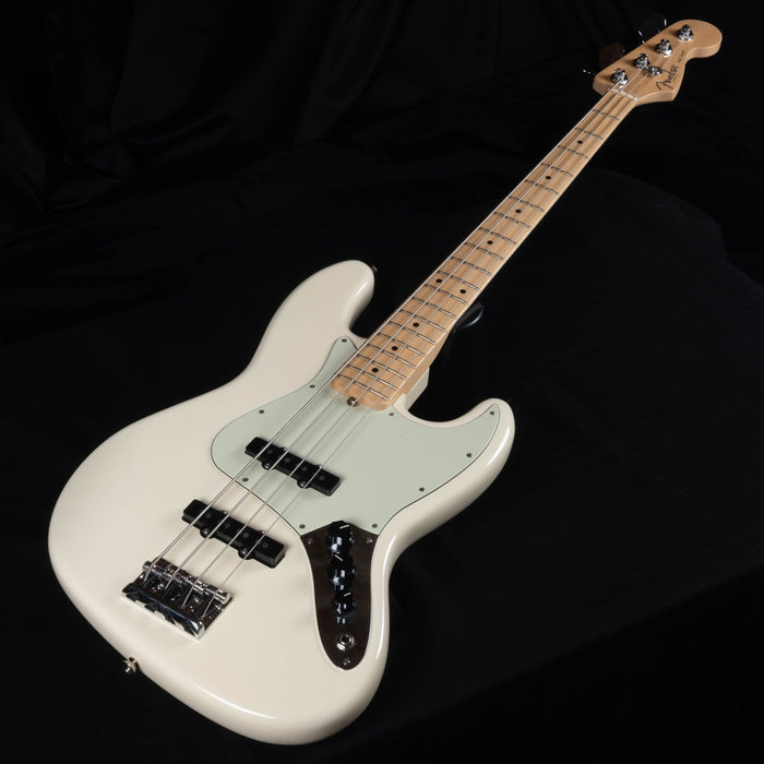 Used Fender American Professional Jazz Bass Olympic White With OHSC