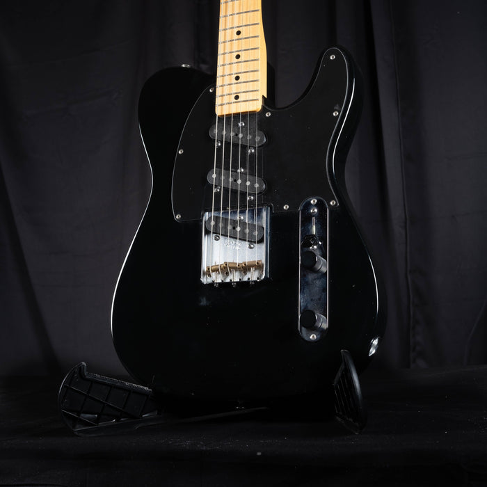 Used Fender Classic Player Triple Telecaster Black Electric Guitar With Bag