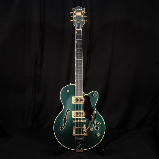 Gretsch G6659TG Players Edition Broadkaster Jr. Center Block - Cadillac Green, Bigsby Tailpiece
