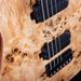 Mayones Duvell Elite 7 Natural Finish Eye Poplar Top 7 String Electric Guitar With Case