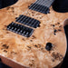 Mayones Duvell Elite 7 Natural Finish Eye Poplar Top 7 String Electric Guitar With Case