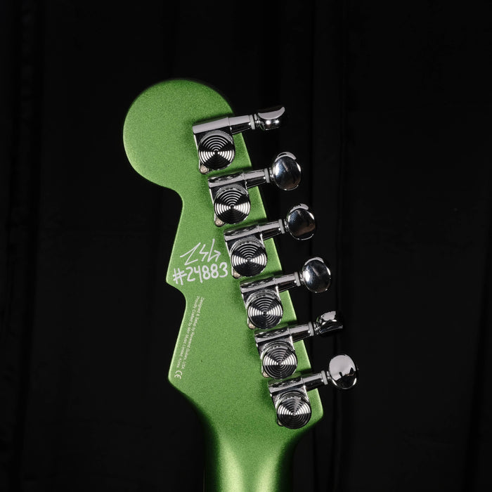 Used Reverend Tricky Gomez 290 Green Metallic Electric Guitar With Bigsby OHSC