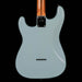 Used 2002 Fender Tom Delonge Hardtail Stratocaster Daphne Blue Electric Guitar