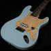Used 2002 Fender Tom Delonge Hardtail Stratocaster Daphne Blue Electric Guitar