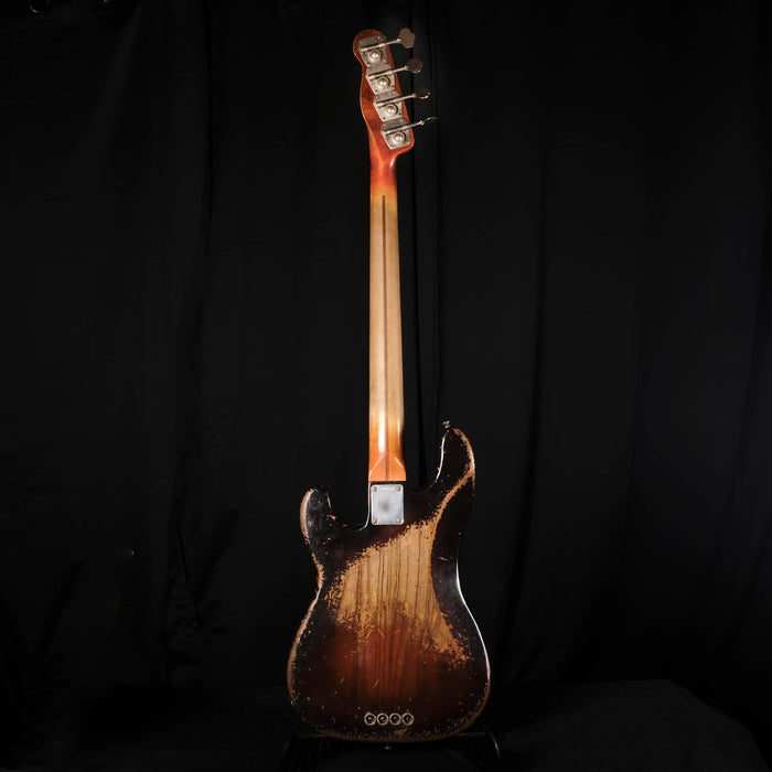 Fender Custom Shop Masterbuilt Vincent Van Trigt 1955 Precision Bass Heavy Relic 2-Tone Sunburst