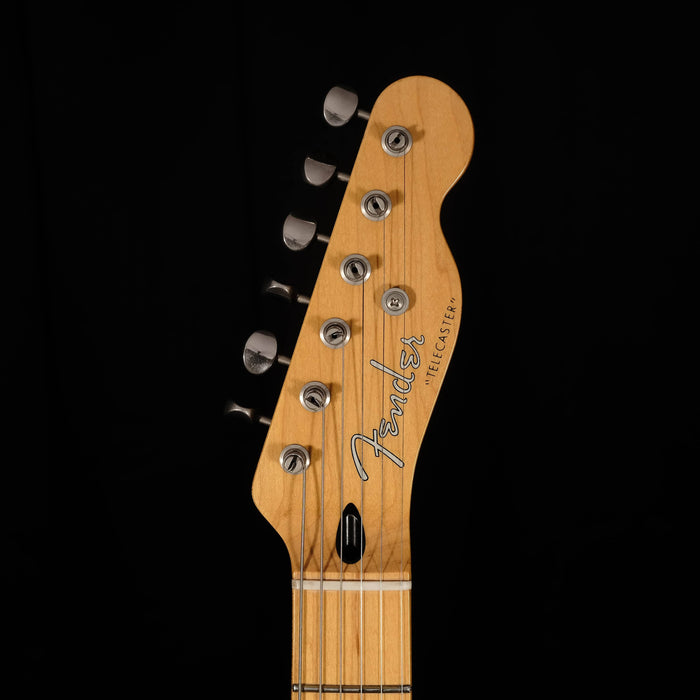 Used Fender Crafted in Japan HSS Maple Neck Tele Thinline - Blue Burst With Bag