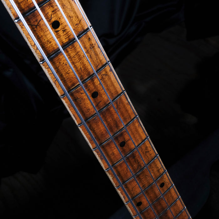 Fender Custom Shop Masterbuilt Vincent Van Trigt 1955 Precision Bass Heavy Relic 2-Tone Sunburst