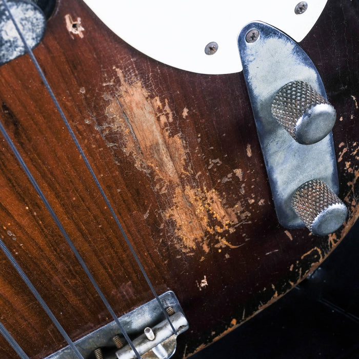 Fender Custom Shop Masterbuilt Vincent Van Trigt 1955 Precision Bass Heavy Relic 2-Tone Sunburst