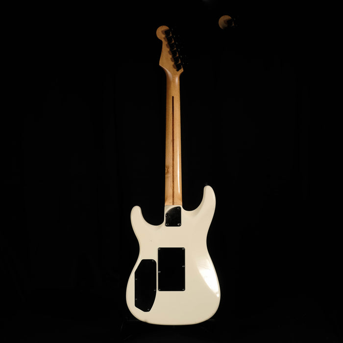 Used '89 Fender USA HM Strat HSS White Kahler Floyd Rose Type Tremolo W/ Case