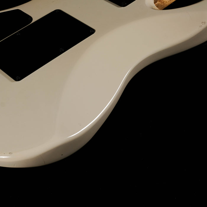 Used '89 Fender USA HM Strat HSS White Kahler Floyd Rose Type Tremolo W/ Case