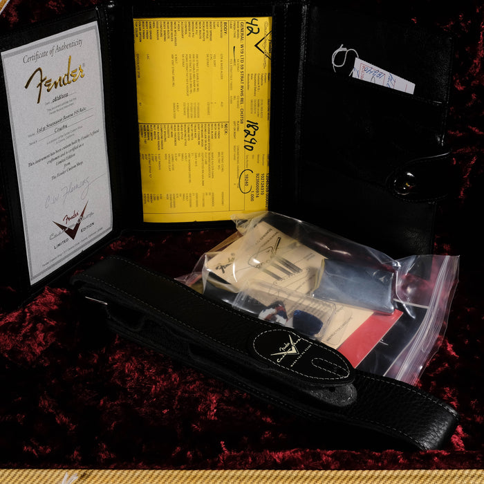 Fender Custom Shop Limited Edition Reverse Headstock '59 Stratocaster Relic Chocolate Sunburst With Case