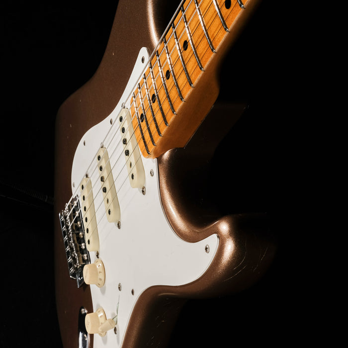 Fender Custom Shop Limited Edition '50s Stratocaster Journeyman Relic - Aged Firemist Gold With Case