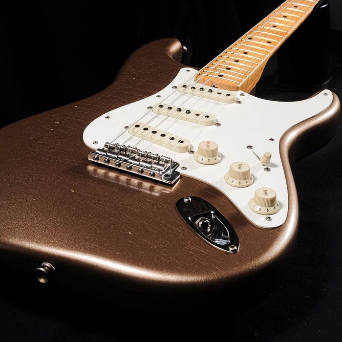 Fender Custom Shop Limited Edition '50s Stratocaster Journeyman Relic - Aged Firemist Gold With Case