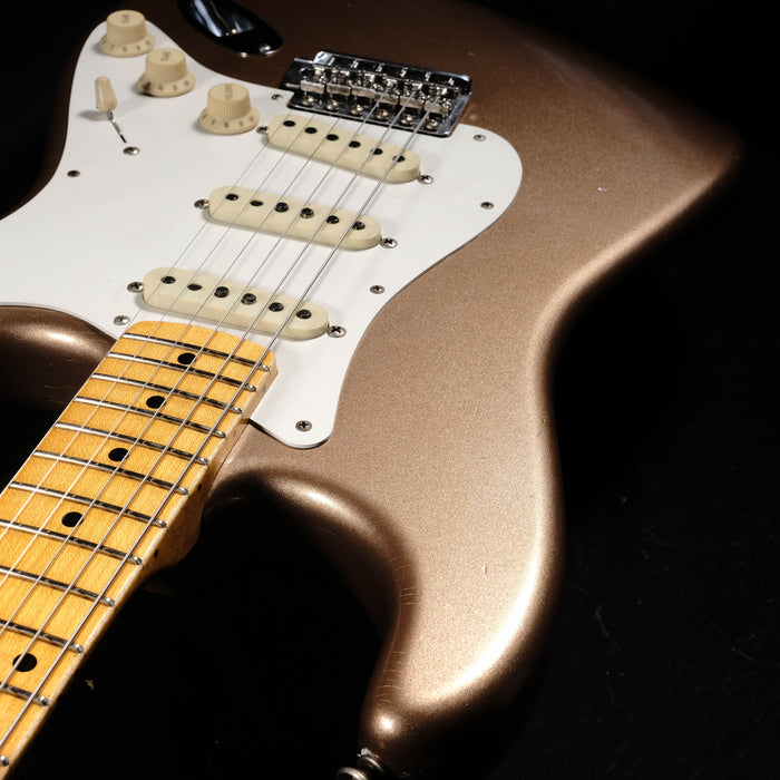 Fender Custom Shop Limited Edition '50s Stratocaster Journeyman Relic - Aged Firemist Gold With Case