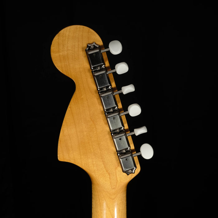Used '94 Fender Japan Mustang Competition Stripe Orange Guitar With Bag MIJ
