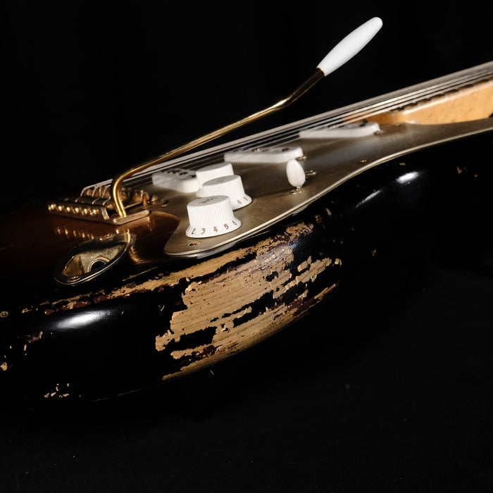 Pre Owned '14 Limited Edition Fender Custom Shop Heavy Relic Golden 50s Stratocaster Sunburst