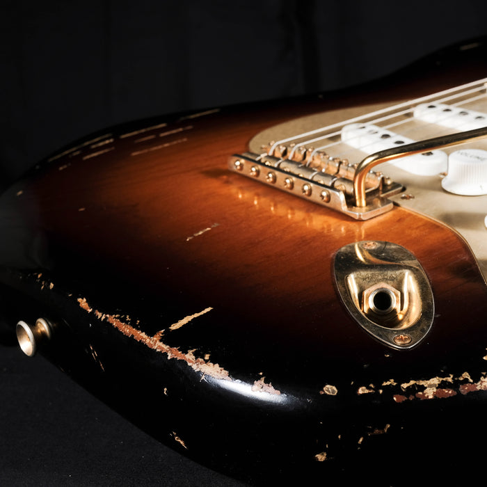 Pre Owned '14 Limited Edition Fender Custom Shop Heavy Relic Golden 50s Stratocaster Sunburst