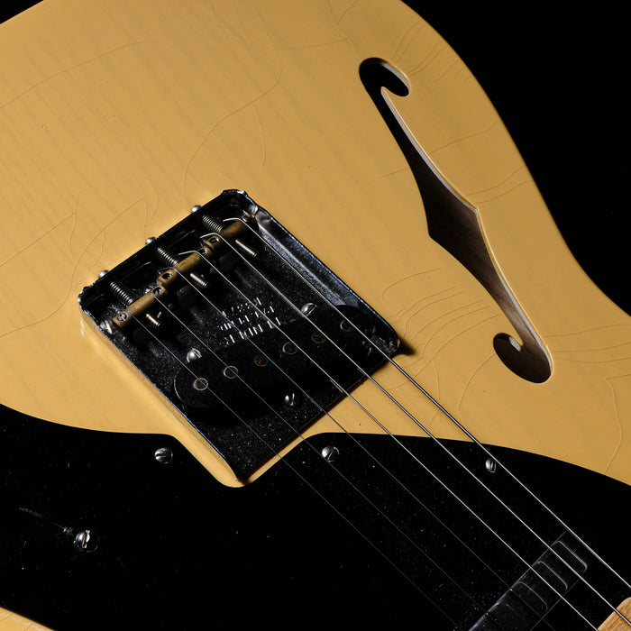 Pre Owned '04 Fender Masterbuilt Chris Fleming '51 Nocaster Thinline Blonde