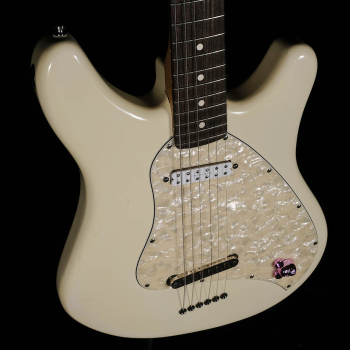 Used Fender Custom Shop Venus Olympic White Electric Guitar With OHSC