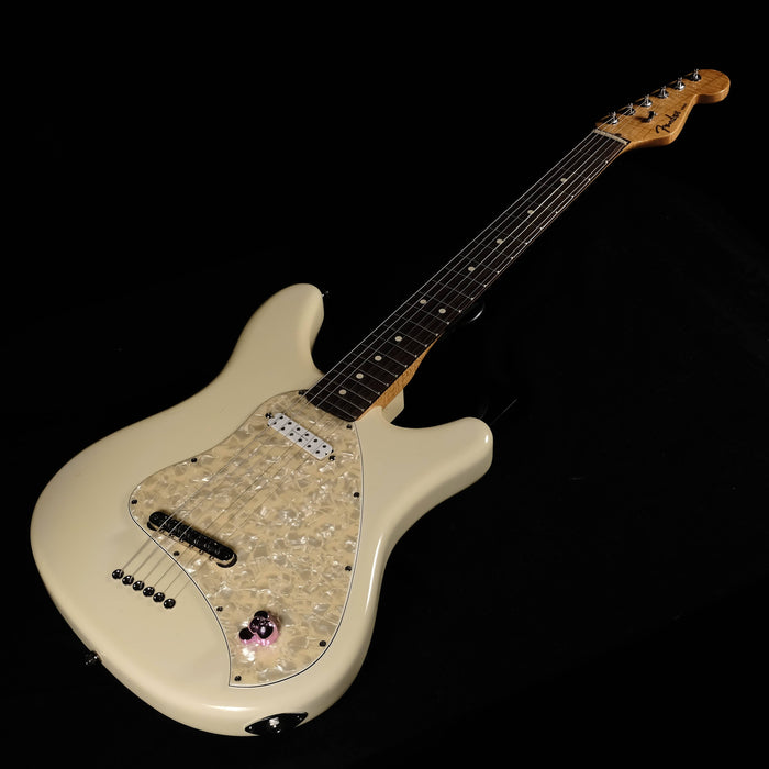 Used Fender Custom Shop Venus Olympic White Electric Guitar With OHSC