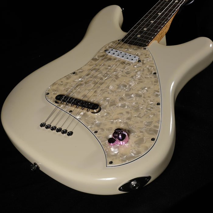 Used Fender Custom Shop Venus Olympic White Electric Guitar With OHSC