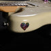Used Fender Custom Shop Venus Olympic White Electric Guitar With OHSC