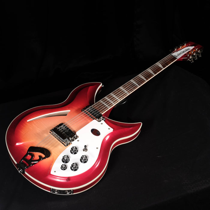 Rickenbacker 381/12V69 FG 12 String FireGlo Semi Hollow Guitar With OHSC