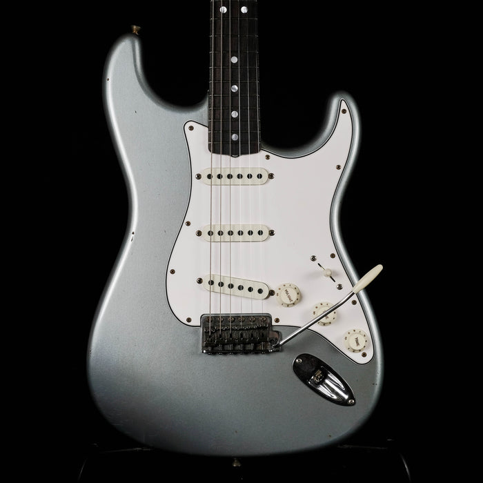 Fender Custom Shop Limited Edition '64 Stratocaster Journeyman Relic Faded Blue Ice Metallic Electric Guitar
