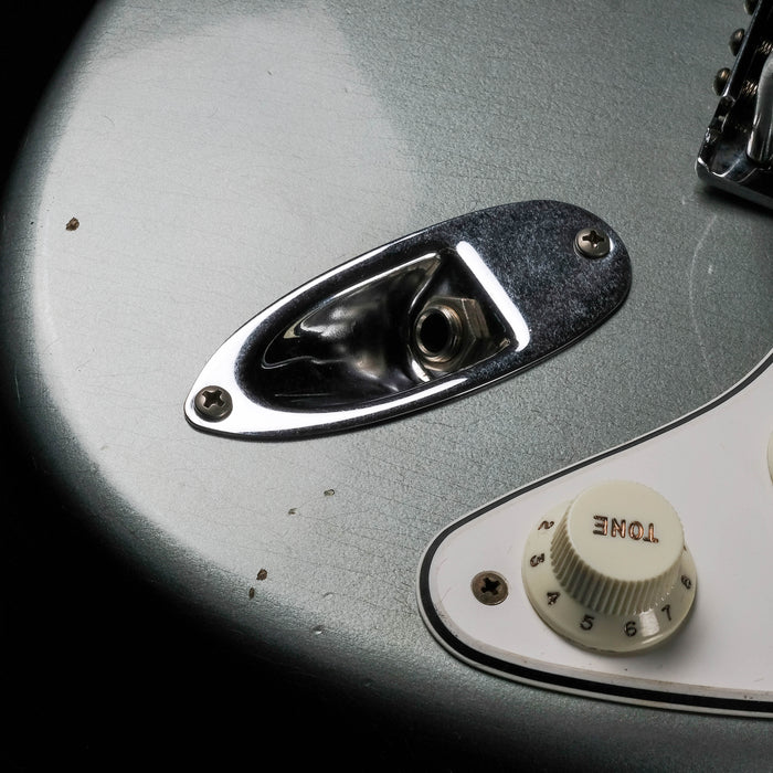 Fender Custom Shop Limited Edition '64 Stratocaster Journeyman Relic Faded Blue Ice Metallic Electric Guitar