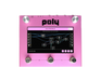Poly Effects Beebo Visual Multi Modulation and Quad Channel Delay/ Reverb/ Mixer/ Cab Simulator Pink Version