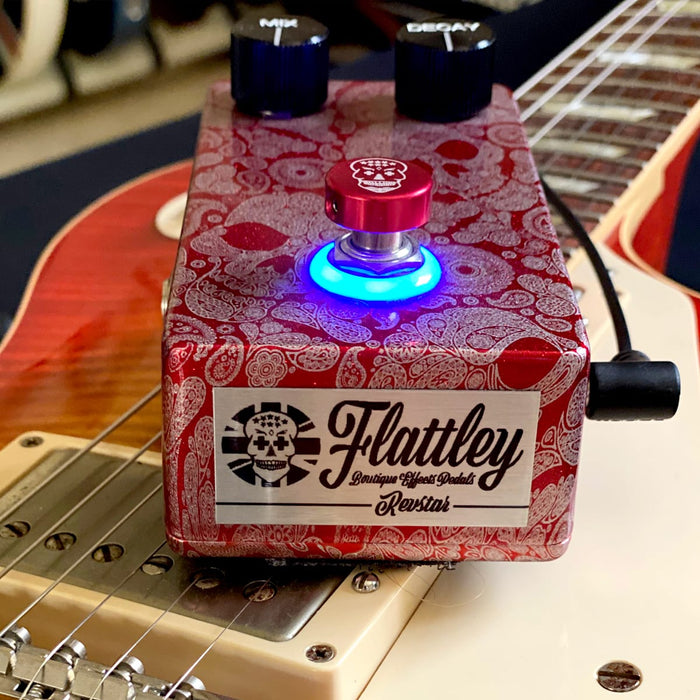 Flattley Boutique Effect Pedals Platinum Series Revstar Reverb Guitar Pedal