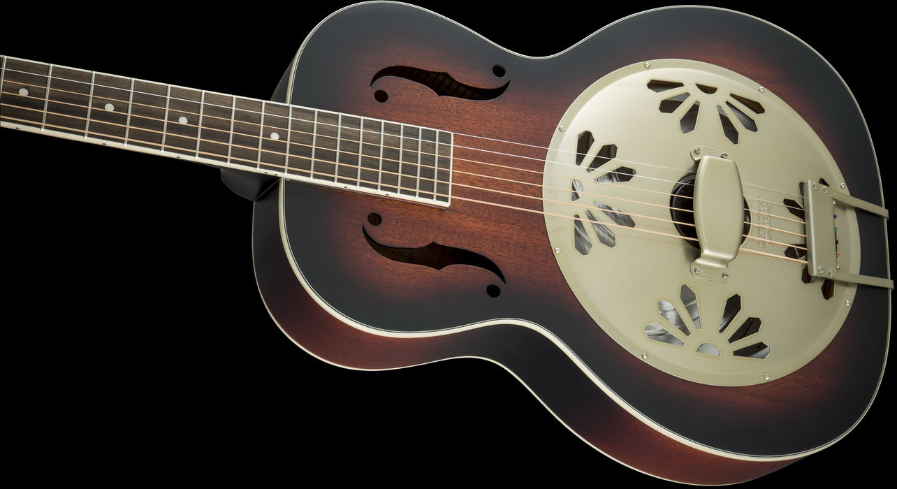 Gretsch Guitars G9241 Alligator Biscuit Round-Neck Acoustic-Electric Resonator Guitar