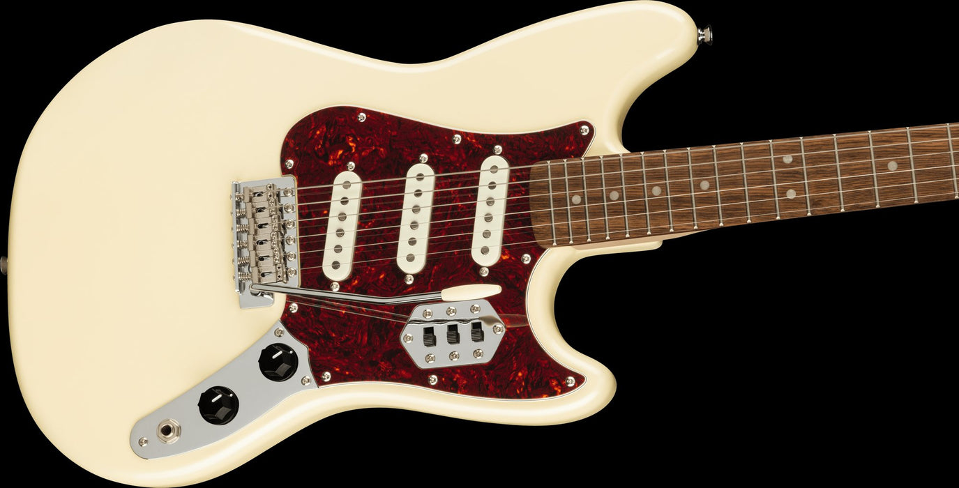 Squier Paranormal Cyclone Laurel Fingerboard Tortoiseshell Pickguard Pearl White